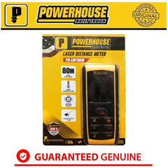 Powerhouse PH-LMT80M Laser Range Finder / Distance Measurer - Goldpeak Tools PH Powerhouse