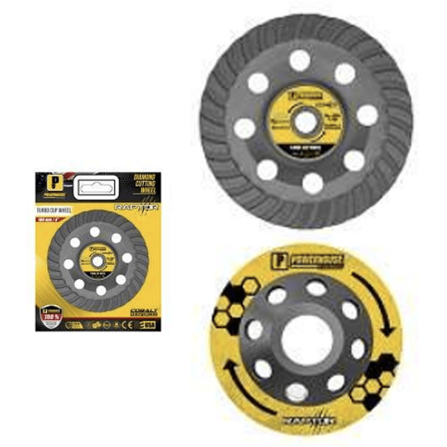 Powerhouse Raptor Series Diamond Cup Wheel - KHM Megatools Corp.