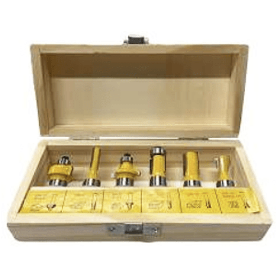 Powerhouse PH-RBSET-1/4-6 Router Bits 6pcs Set - KHM Megatools Corp.