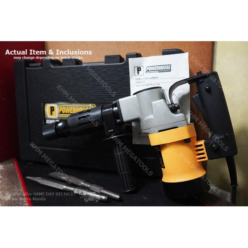 Powerhouse PHM 0810 Demolition Hammer / Chipping Gun - KHM Megatools Corp.