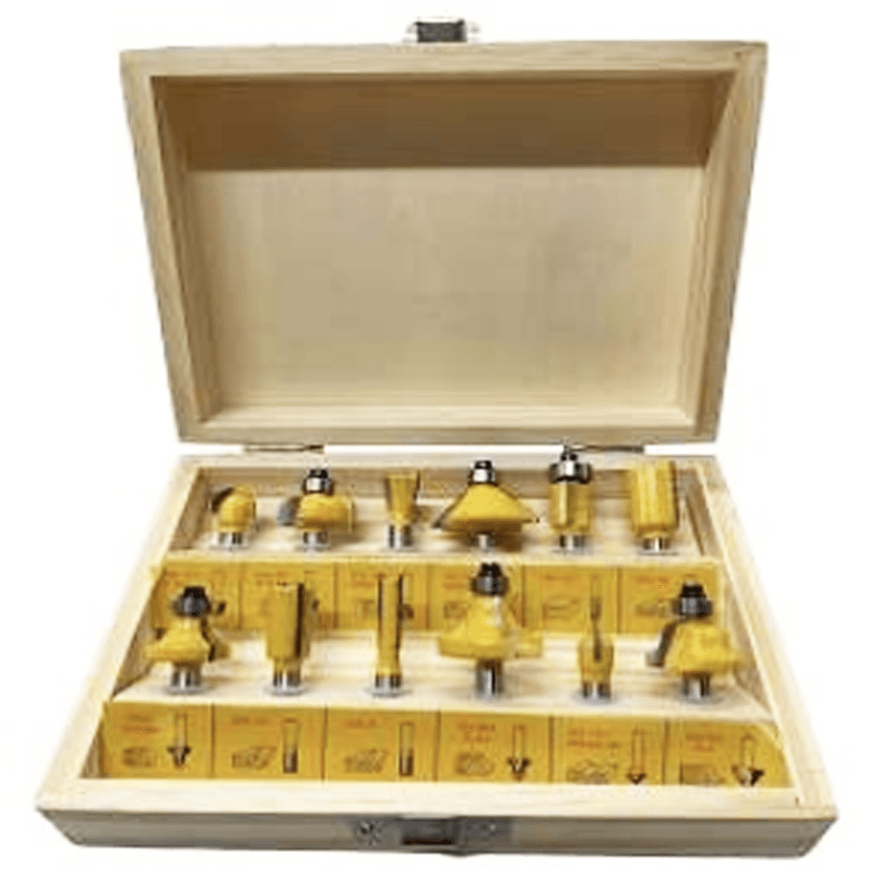 Powerhouse PH-RBSET-1/4-12 Router Bits 12pcs Set - KHM Megatools Corp.