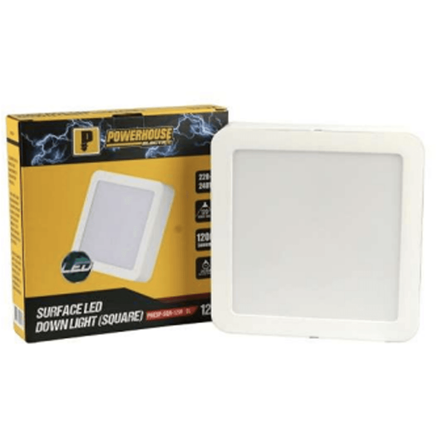 Powerhouse Electric Led Surfaced Downlight Square Daylight - KHM Megatools Corp.