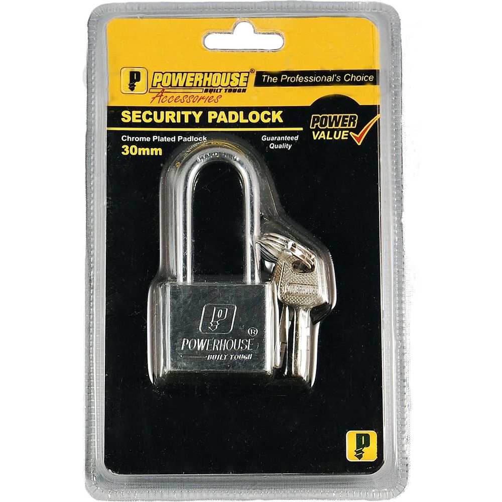 Powerhouse Top Security Padlock Long Shackle | Powerhouse by KHM Megatools Corp.