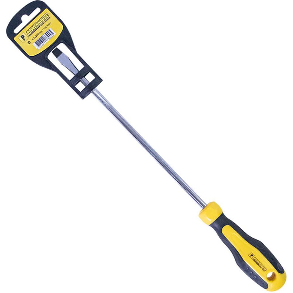 Powerhouse Cushion Grip Flat Screwdriver (-) | Powerhouse by KHM Megatools Corp.