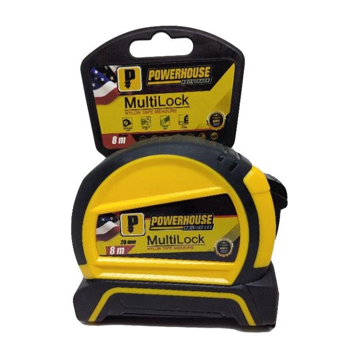 Powerhouse Multi-Lock Nylon Tape Measure | Powerhouse by KHM Megatools Corp.