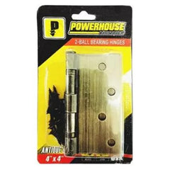 Powerhouse US5 2-Ball Bearing Hinges (Antique Brass) | Powerhouse by KHM Megatools Corp.