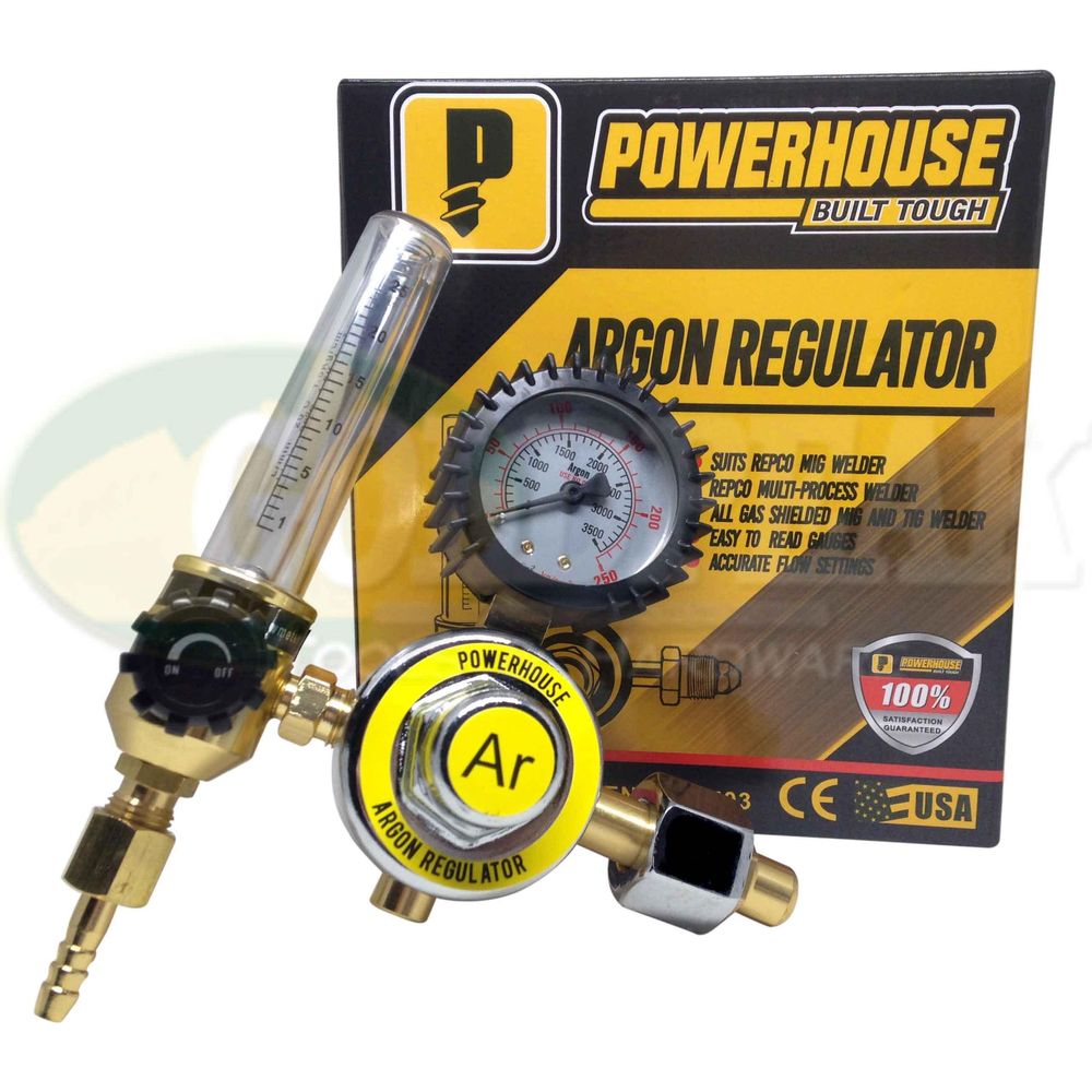 Powerhouse PH-AR-03K Argon Regulator for TIG Welding - Goldpeak Tools PH Powerhouse