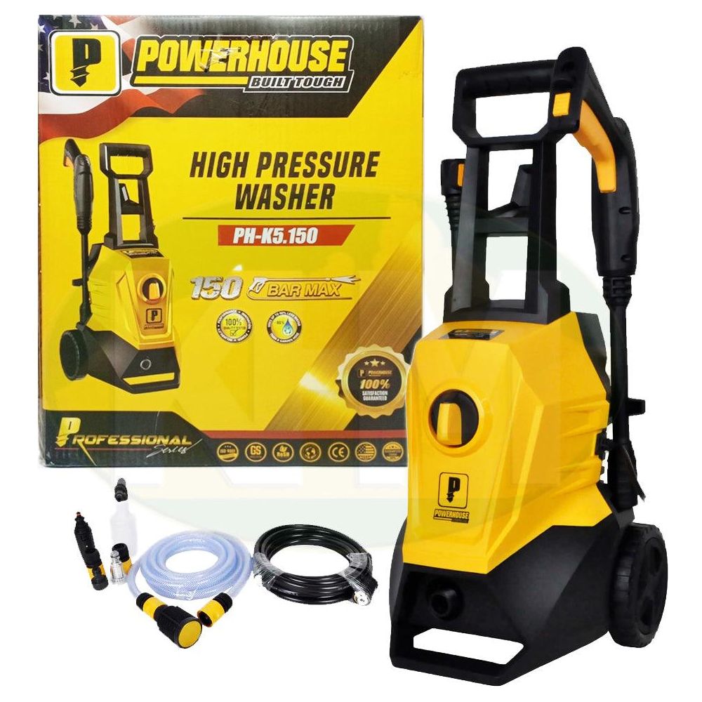 Powerhouse PH-K5.150 High Pressure Washer (150 bar) 1700W - KHM Megatools Corp.