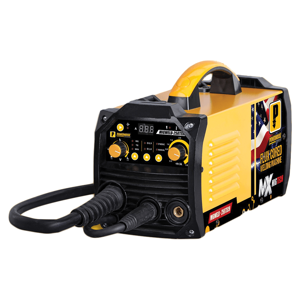 Powerhouse MIGWELD-250TECH MIG DC Inverter Welding Machine 250A (Fluxcored) - KHM Megatools Corp.