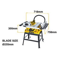 Powerhouse PH-FWTS2-10-2400HD Industrial Table Saw 10" 2400W (Workshop Grade) - KHM Megatools Corp.