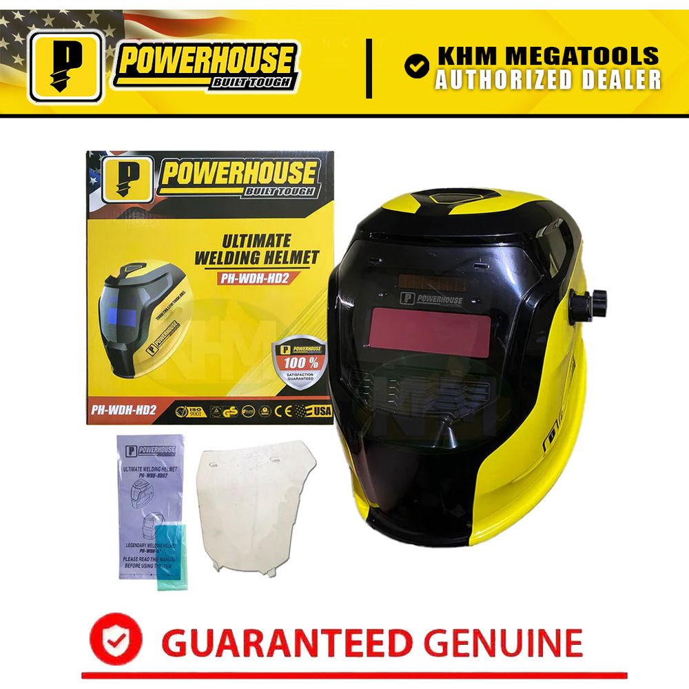 Powerhouse PH-WDH-02 Auto Darkening Welding Helmet | Powerhouse by KHM Megatools Corp.