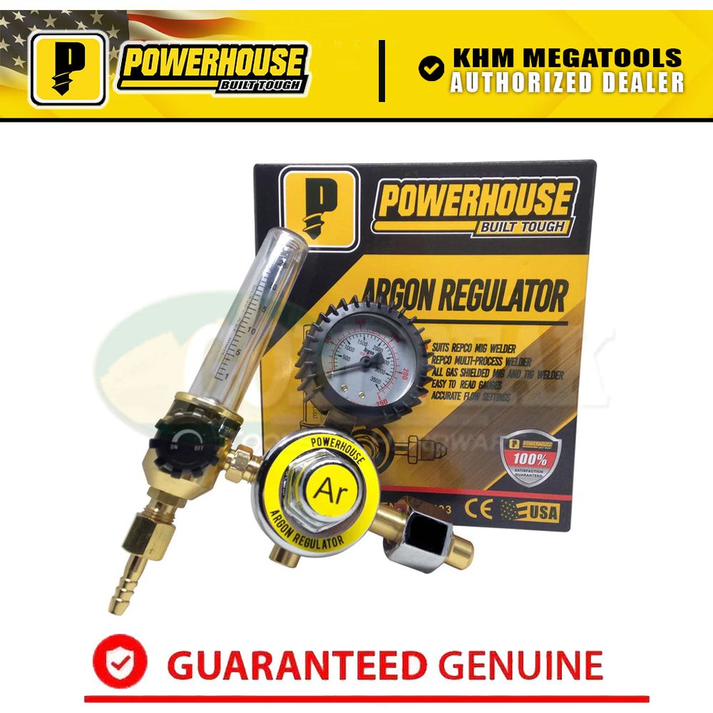 Powerhouse PH-AR-03K Argon Regulator for TIG Welding | Powerhouse by KHM Megatools Corp.