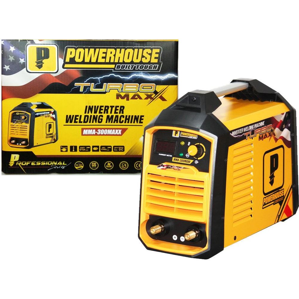 Powerhouse MMA-300 DC Inverter Welding Machine (TURBOMAXX) 300A - KHM Megatools Corp.